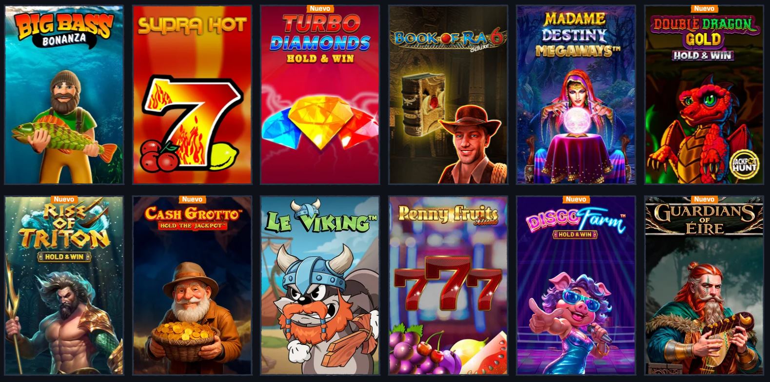 casinos-online-nuevos-Tragamonedas
